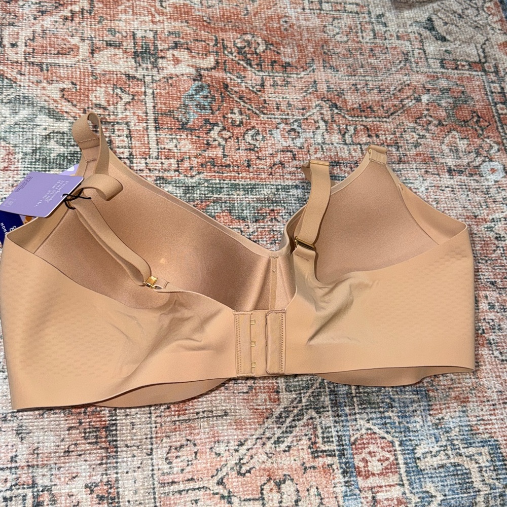 Honeylove Cloud Embrace Wireless Contour‎ T-Shirt Bra in Nude Tan Sz 42D NWT - Picture 9 of 16